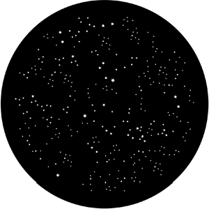 Starry Sky - RSS 71054 - Stock Gobo Steel