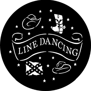Line Dancing 1 - RSS 77660 - Stock Gobo Steel