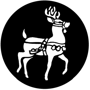 Reindeer - RSS 78382 - Stock Gobo Steel